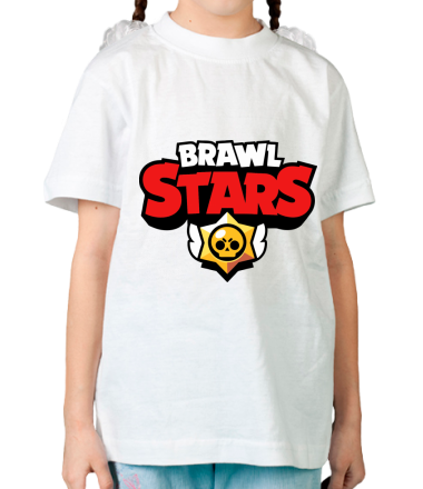 Детская футболка Brawl Stars Logotype