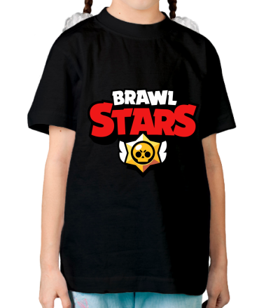 Детская футболка Brawl Stars Logotype