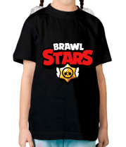 Детская футболка Brawl Stars Logotype фото