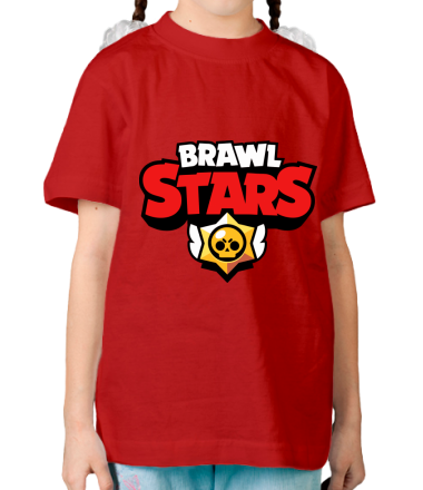 Детская футболка Brawl Stars Logotype