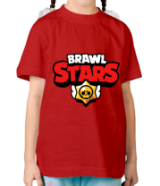 Детская футболка Brawl Stars Logotype фото