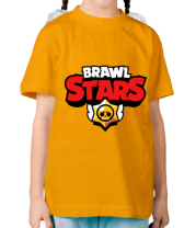 Детская футболка Brawl Stars Logotype фото
