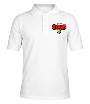 Мужская футболка поло Brawl Stars Logotype