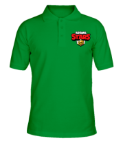 Мужская футболка поло Brawl Stars Logotype фото