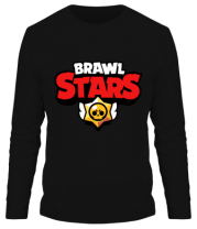 Мужская футболка длинный рукав Brawl Stars Logotype фото