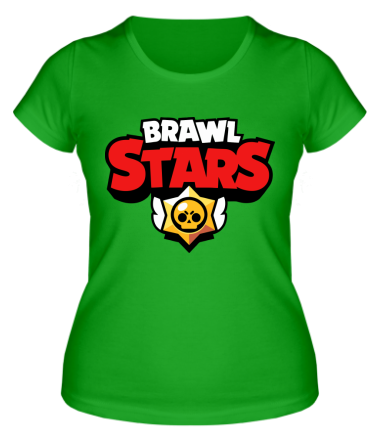 Женская футболка Brawl Stars Logotype