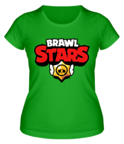 Женская футболка Brawl Stars Logotype фото