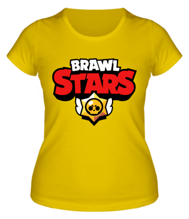 Женская футболка Brawl Stars Logotype