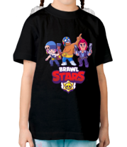 Детская футболка Brawl Stars Three Characters фото