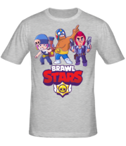 Мужская футболка Brawl Stars Three Characters фото