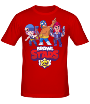 Мужская футболка Brawl Stars Three Characters фото