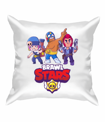 Подушка Brawl Stars Three Characters