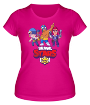 Женская футболка Brawl Stars Three Characters фото