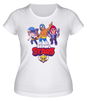 Женская футболка Brawl Stars Three Characters фото