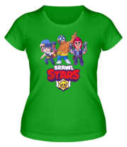Женская футболка Brawl Stars Three Characters фото