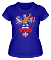 Женская футболка Brawl Stars Three Characters фото