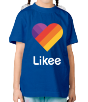 Детская футболка Likee logo фото