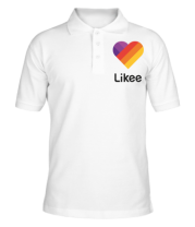 Мужская футболка поло Likee logo фото