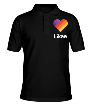 Мужская футболка поло Likee logo