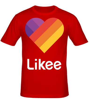 Мужская футболка Likee logo
