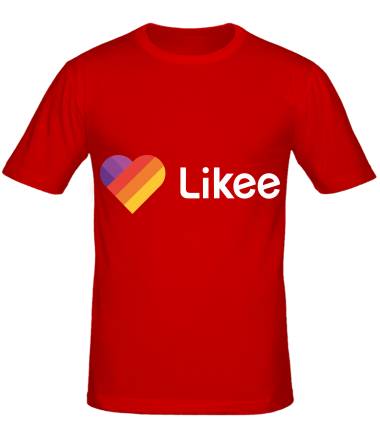 Мужская футболка Likee logo