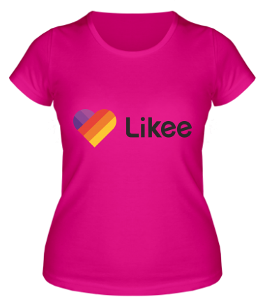 Женская футболка Likee logo