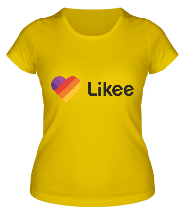 Женская футболка Likee logo