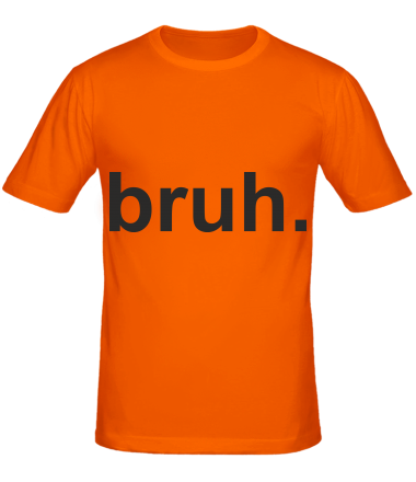 Мужская футболка bruh 