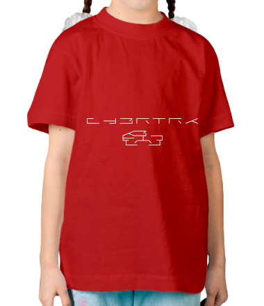 Детская футболка Cybertruck tesla logo