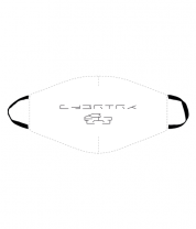 Маска Cybertruck tesla logo