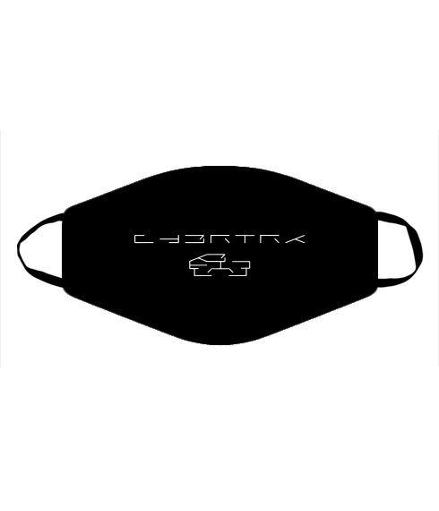 Маска Cybertruck tesla logo
