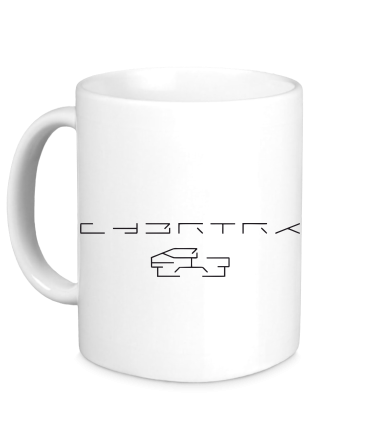 Кружка Cybertruck tesla logo