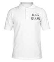 Мужская футболка поло BORN QAZAQ  фото