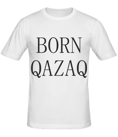 Мужская футболка BORN QAZAQ 