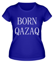 Женская футболка BORN QAZAQ  фото
