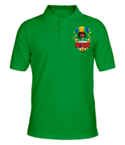 Мужская футболка поло Bs Leon and yellow ghosts фото