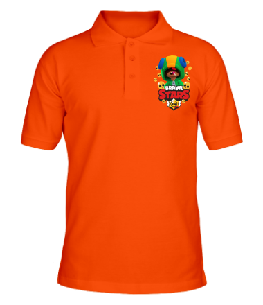 Мужская футболка поло Bs Leon and yellow ghosts