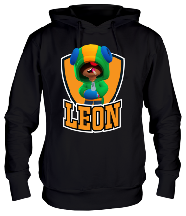 Толстовка худи BS Leon emblem shield