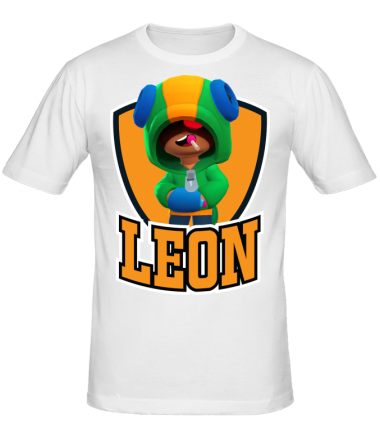 Мужская футболка BS Leon emblem shield