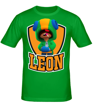 Мужская футболка BS Leon emblem shield