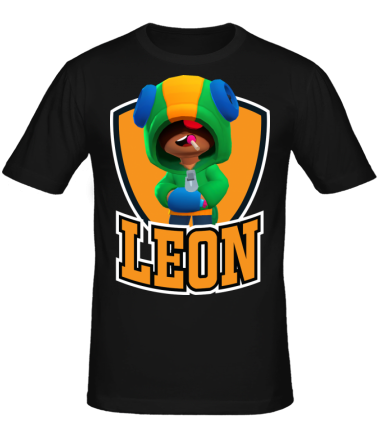 Мужская футболка BS Leon emblem shield
