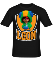 Мужская футболка BS Leon emblem shield фото
