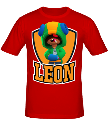 Мужская футболка BS Leon emblem shield