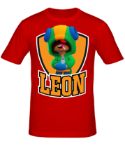 Мужская футболка BS Leon emblem shield фото