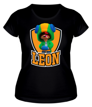 Женская футболка BS Leon emblem shield