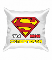 Подушка Ты мой супергерой фото