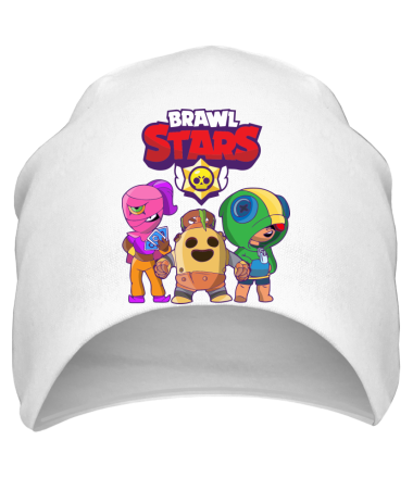 Шапка Brawl Stars three characters from the game