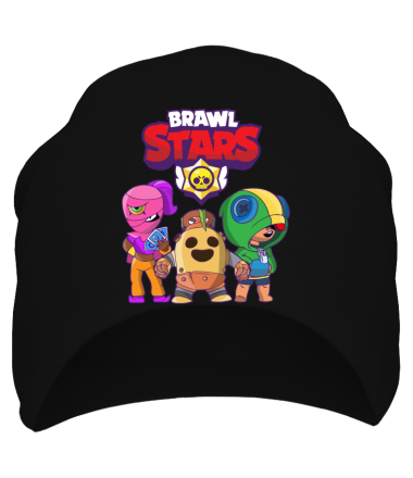 Шапка Brawl Stars three characters from the game