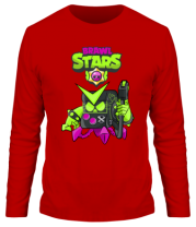 Мужская футболка длинный рукав Virus 8-Bit New Skin Brawl Stars фото