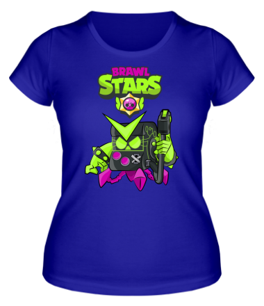 Женская футболка Virus 8-Bit New Skin Brawl Stars